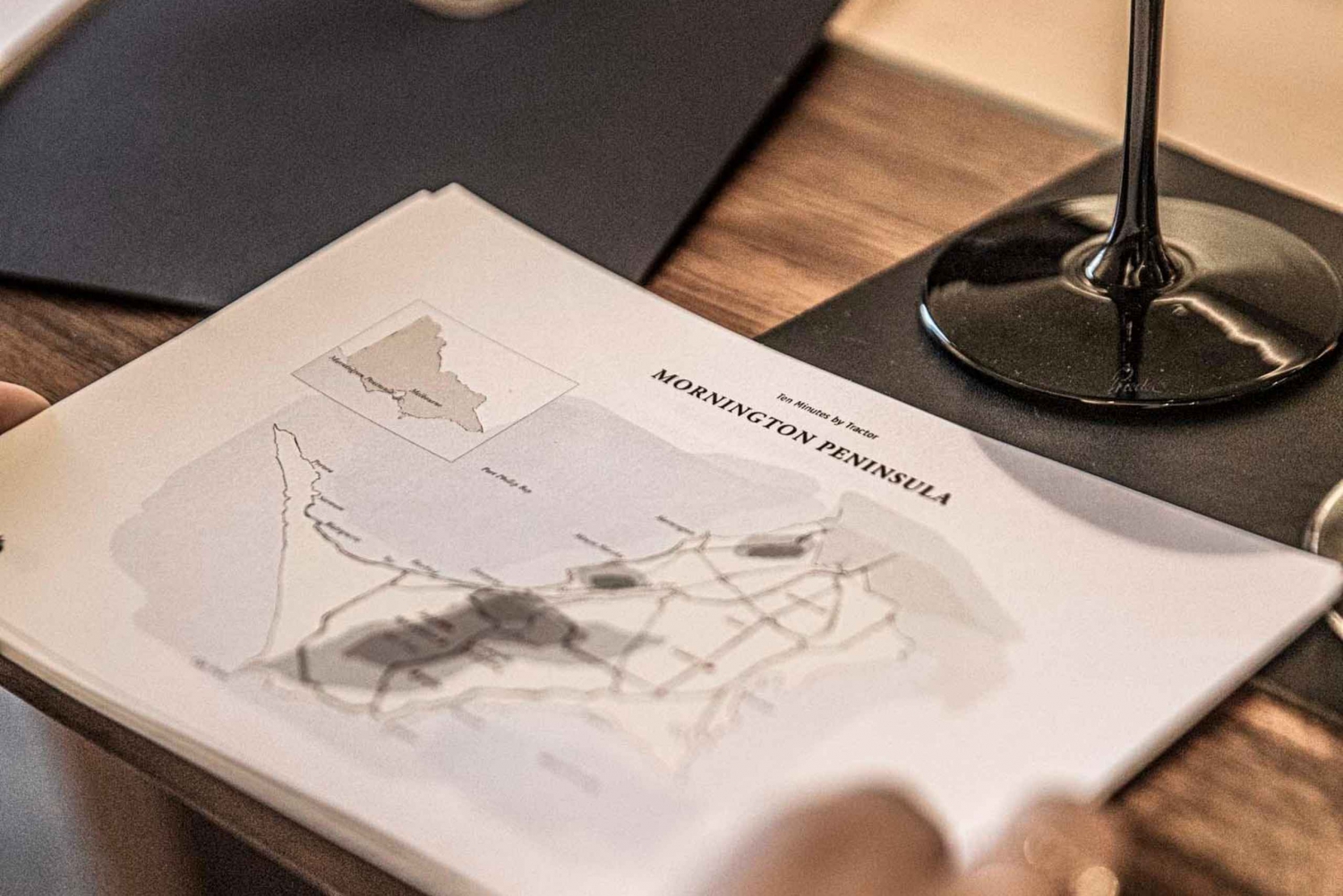 Mornington Peninsula: Zehn Minuten mit dem Traktor Weinverkostung