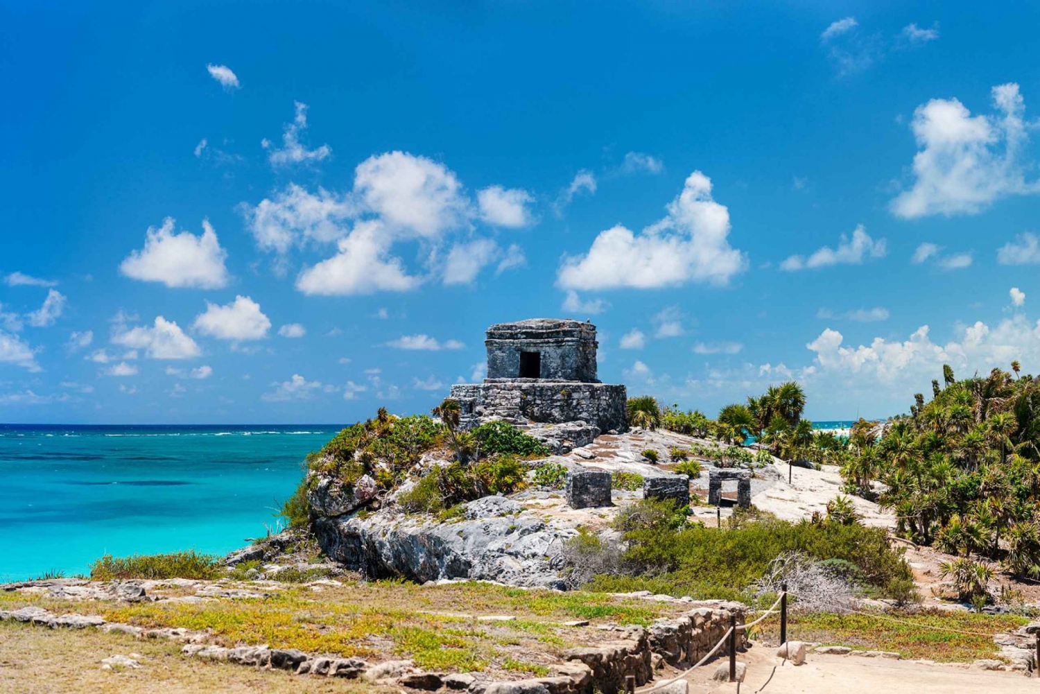From Cancun: Day Trip to Tulum, Cenote & Playa del Carmen