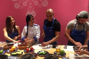 Mexico City: Authentic Mexican Cooking Class & Market Tour