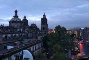 Mexico City: Double Decker Bus Night Tour