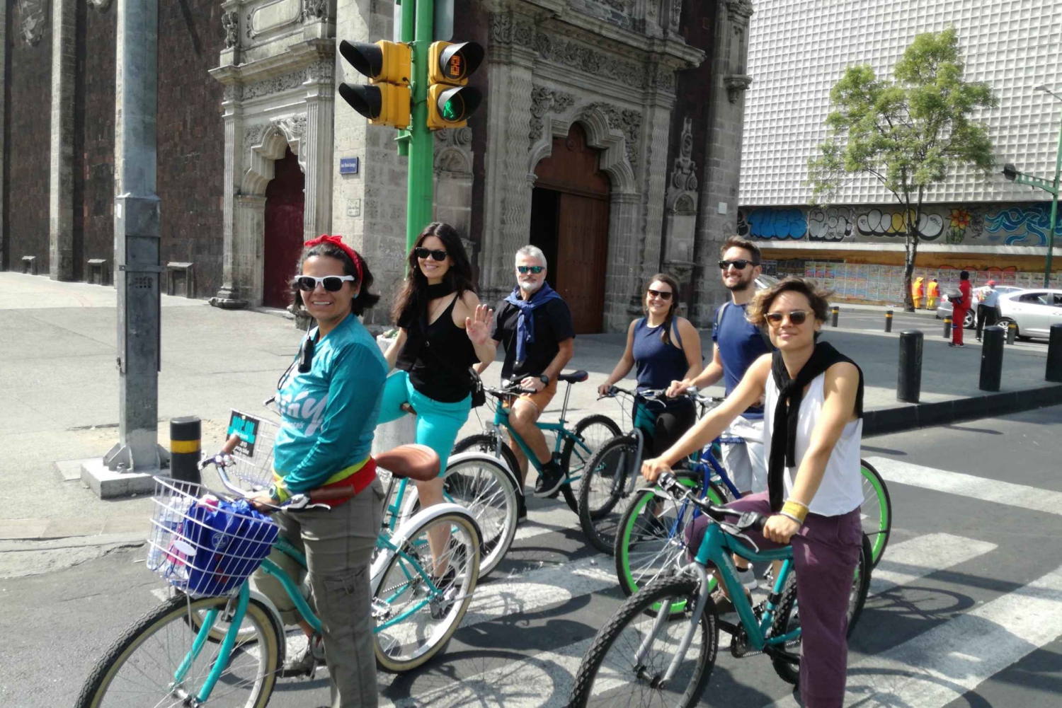 Mexico City: Art Naco, murals & street art bike tour