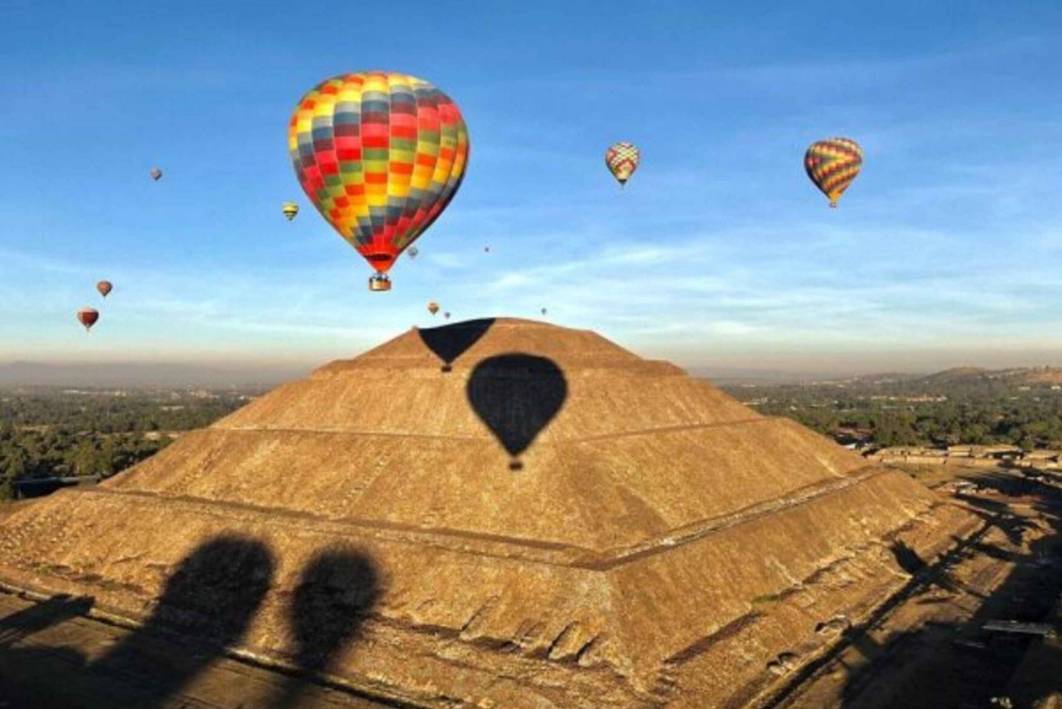 CDMX: Teotihuacan Balloon Flight with Optional Pyramids Tour