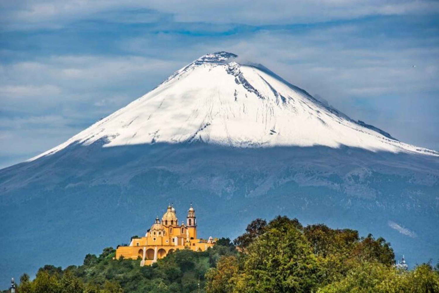 Puebla la ciudad de Talavera y Cholula la Pirámide Mayor