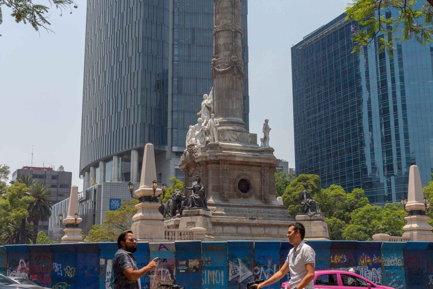Riding Bikes in Reforma & Chapultepec