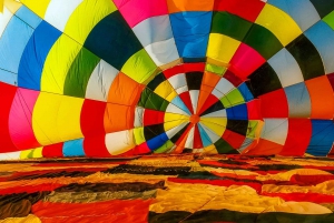 From CDMX: Teotihuacan Hot Air Balloon Ride & Optional Tours