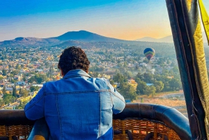 From CDMX: Teotihuacan Hot Air Balloon Ride & Optional Tours