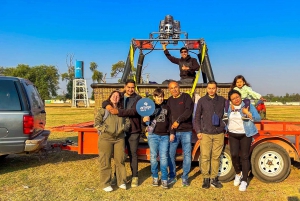 From CDMX: Teotihuacan Hot Air Balloon Ride & Optional Tours