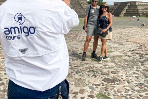 From CDMX: Teotihuacan Hot Air Balloon Ride & Optional Tours