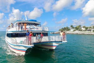 From Miami: Key West with Dolphin Watch or Snorkel Boat