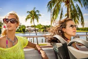 Miami: Half-Day Open-Top Bus & Millionaire's Row Boat Cruise