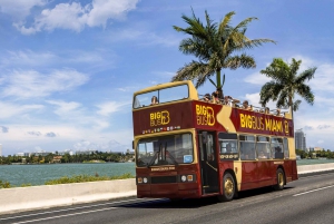 Miami: Half-Day Open-Top Bus & Millionaire's Row Boat Cruise