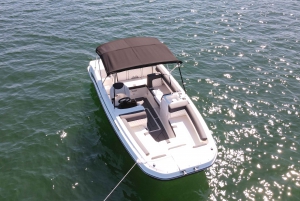North Bay Village: Private 22-Foot Bayliner Charter