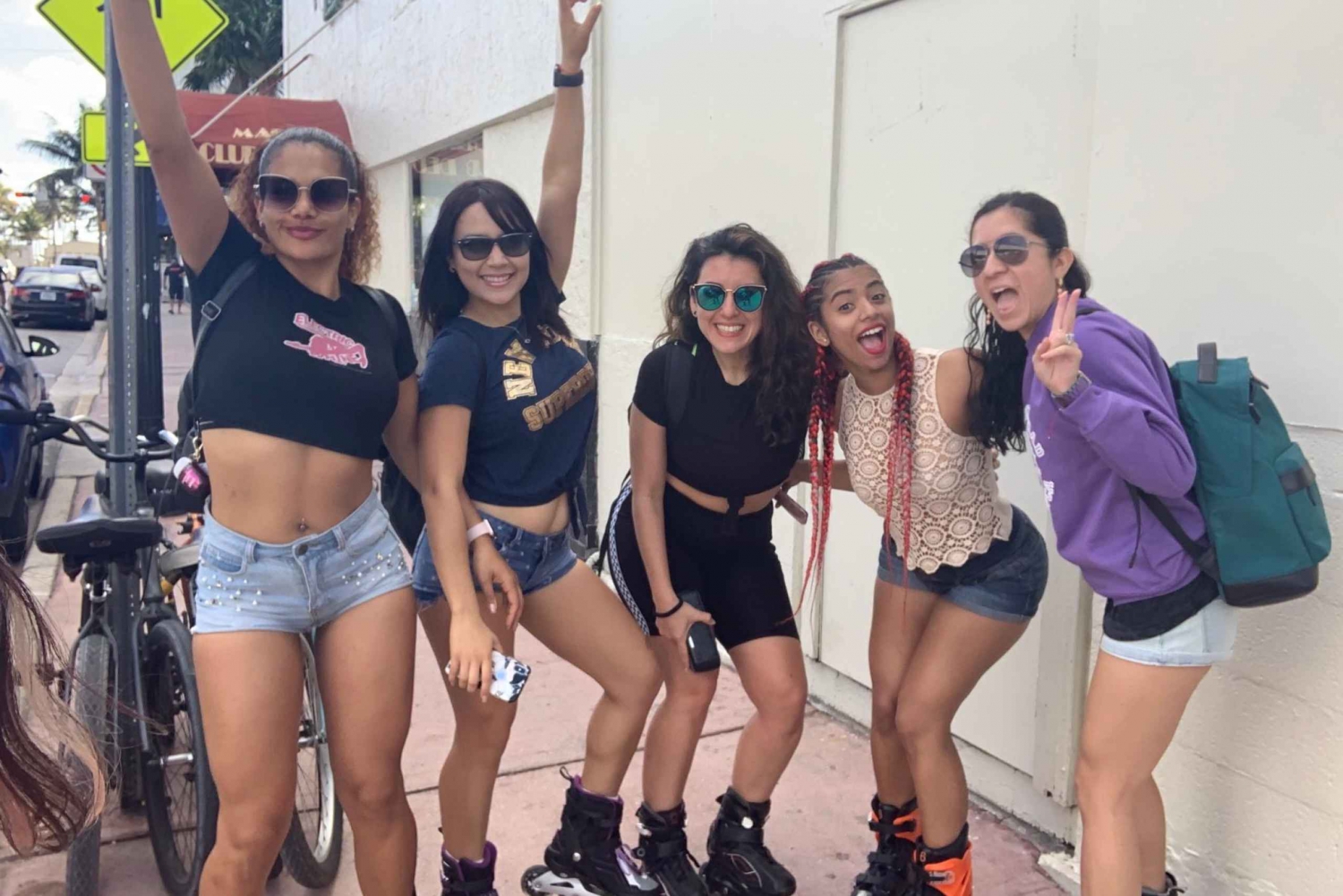 Udlejning af rulleskøjter i South Beach