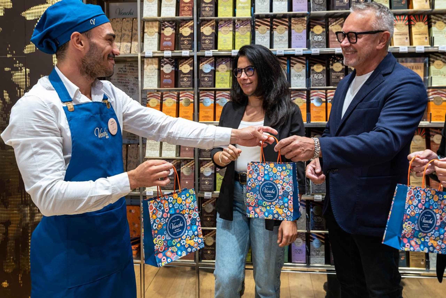 Милан: дегустация и шоколадная лаборатория Venchi