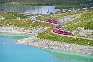Desde Milán: Excursión de un día en tren Bernina y St. Moritz