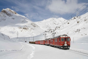 From Milan: Bernina Train and St. Moritz Day Trip