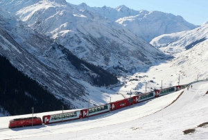 From Milan: Bernina Train and St. Moritz Day Trip