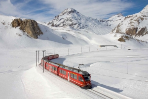 From Milan: Bernina Train and St. Moritz Day Trip