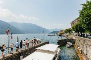 From Milan: Lake Como and Bellagio Private Boat Cruise