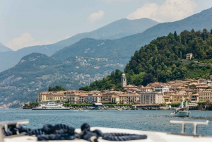 Von Mailand: Como & Bellagio mit privater Bootsfahrt auf dem Comer See
