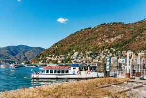 From Milan: Lake Como, Bellagio, Lugano Day Trip with Cruise