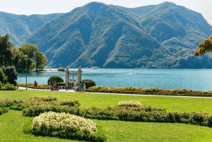 From Milan: Lake Como, Bellagio, Lugano Day Trip with Cruise