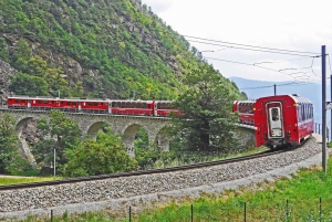 From Milan: Lake Como, St. Moritz & Bernina Train Day Trip