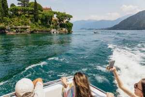 From Milan: Bellagio & Lugano with Lake Como Private Cruise