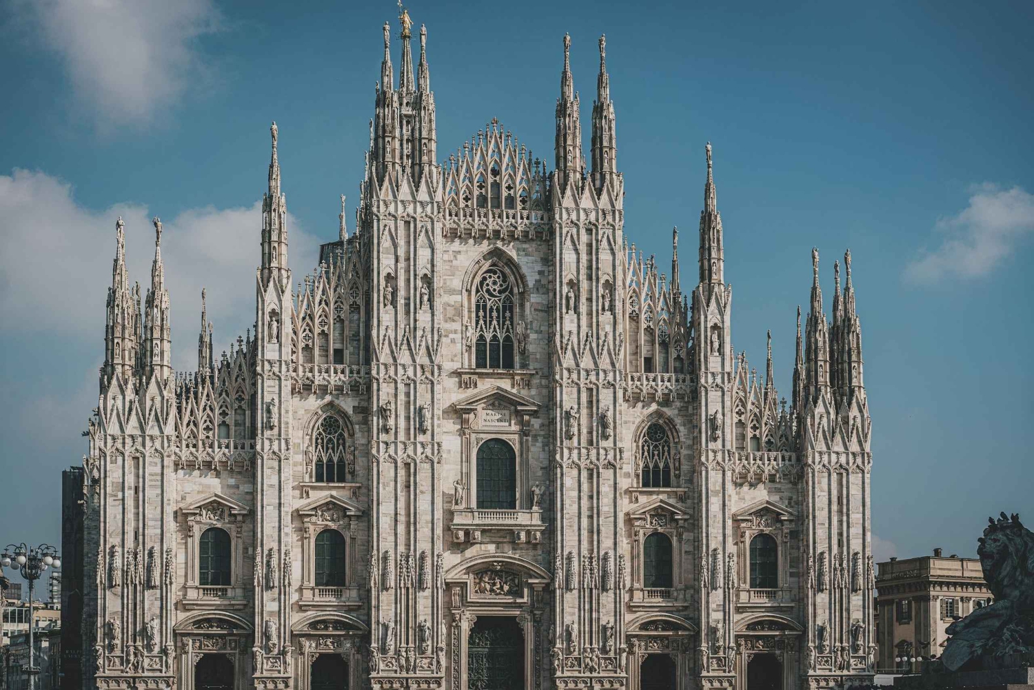 Milano: Duomo-liput ja italialainen aamiainen Duomo-näkymällä