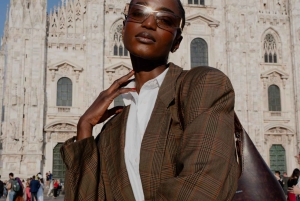 Huippumuodin valokuvaus Milanossa ammattivalokuvaajan kanssa