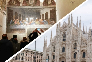 ミラノ：ガイド付きドゥオーモ、最後の晩餐、市内中心部ツアー