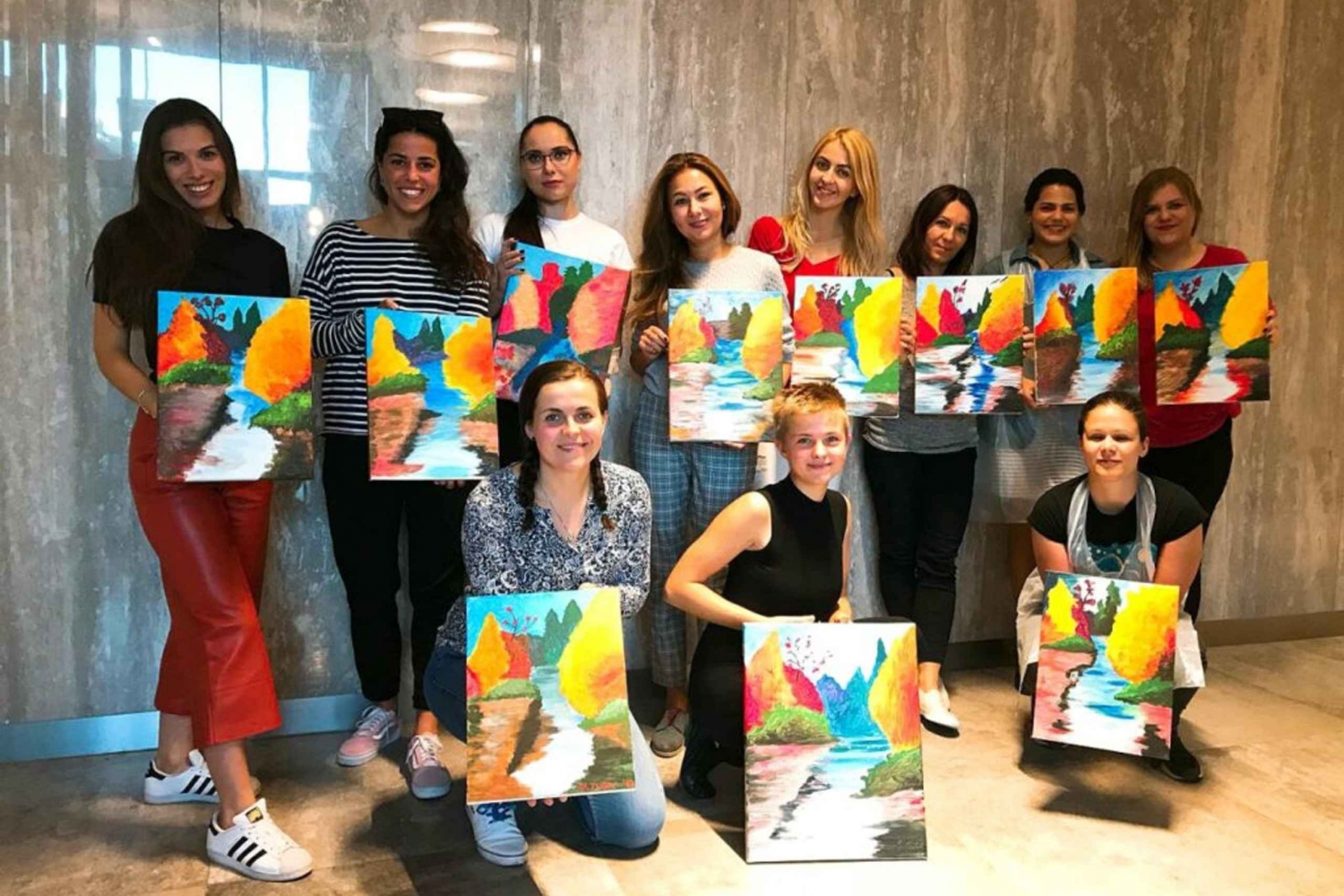 Paint & Sip-verksted