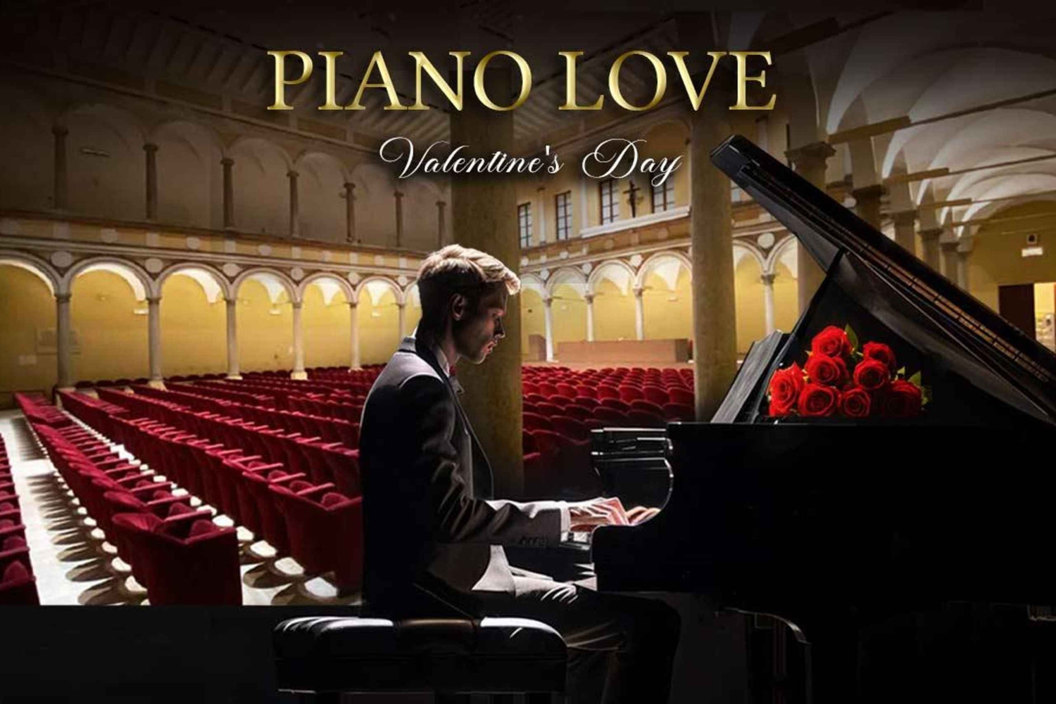 Milaan: Piano Love St. Concertticket voor Valentijnsdag
