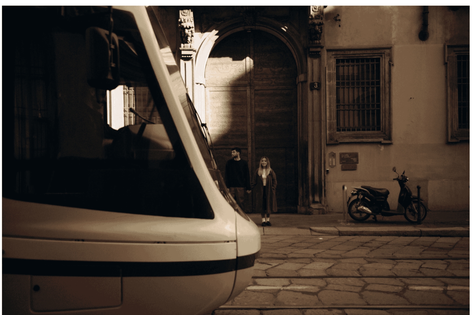 Milano: romanttinen valokuvaus