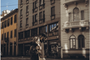 Milano: servizio fotografico romantico