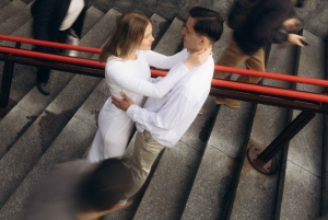 Milano: servizio fotografico romantico