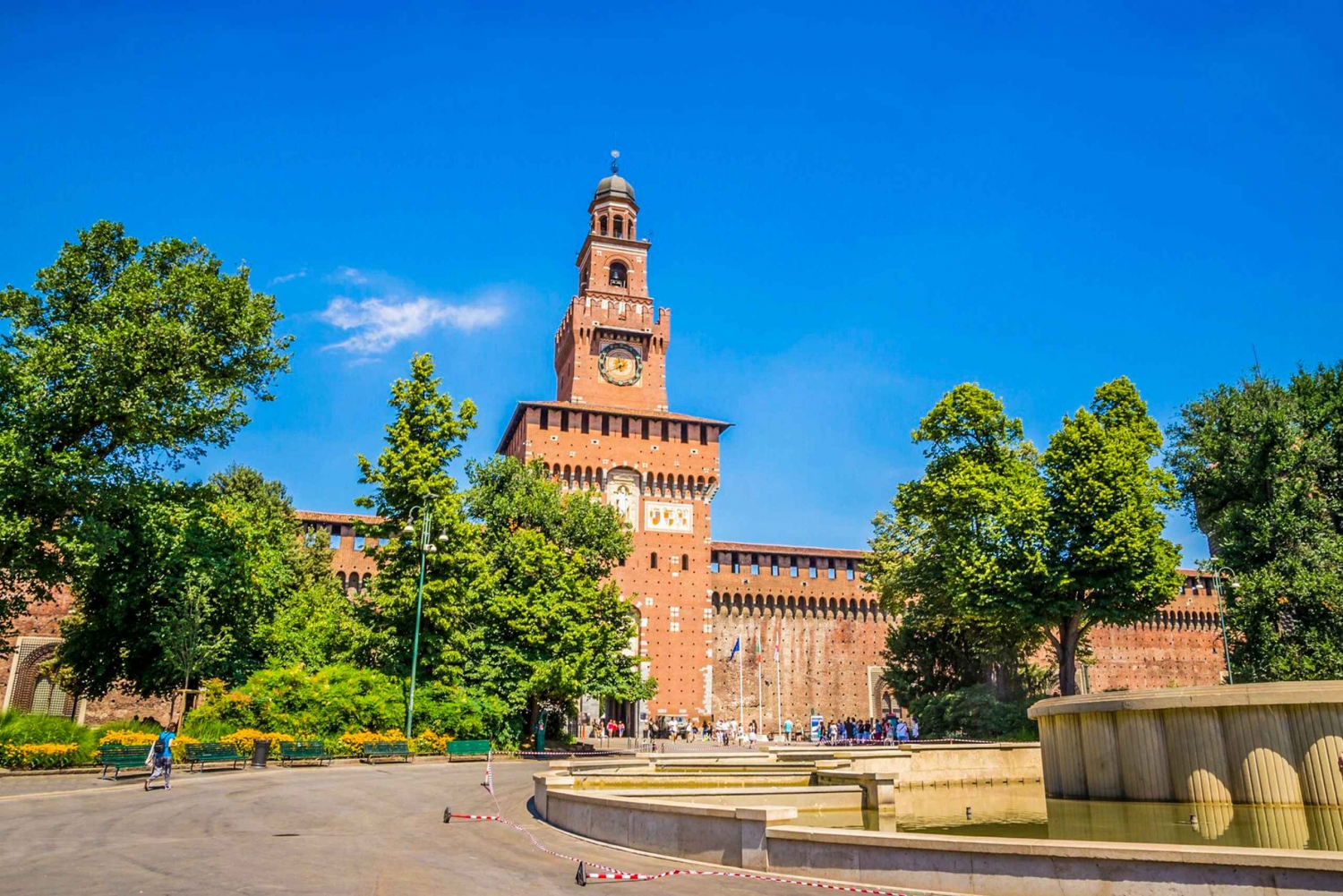 Milan: Sforza Castle Entry Ticket with Digital Audio Guide