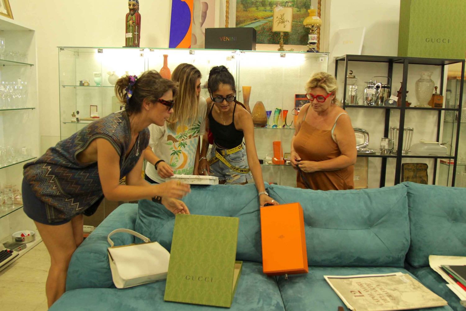 Milão: Visita a uma loja vintage e experiência de compras