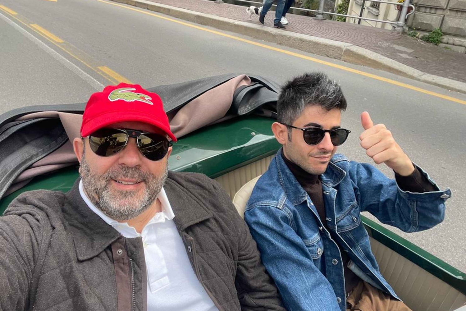 Milanosta: Retki Comojärvelle vintage-autolla