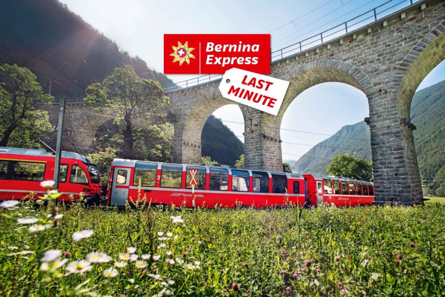 From Milan: Bernina Express Train and St. Moritz Tour