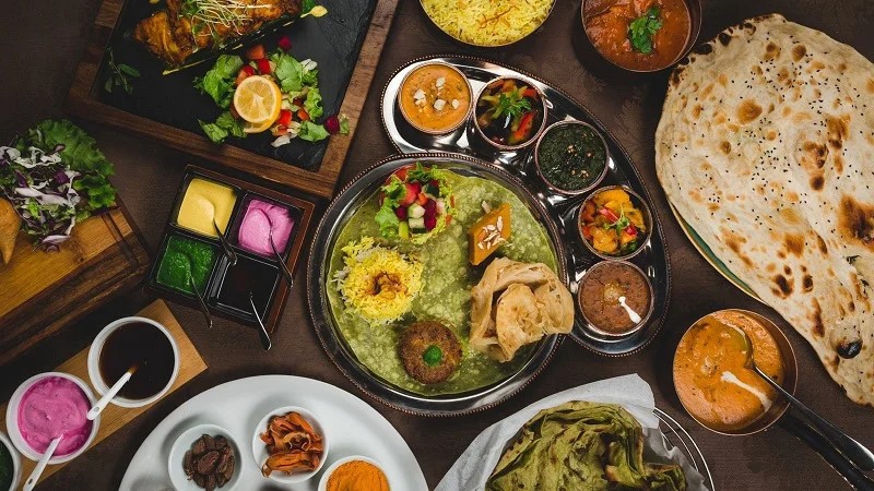 Masala Art Kitchen Blue Room