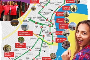 City Sightseeing New Orleans HOHO Bus Tour & Bookable Extras