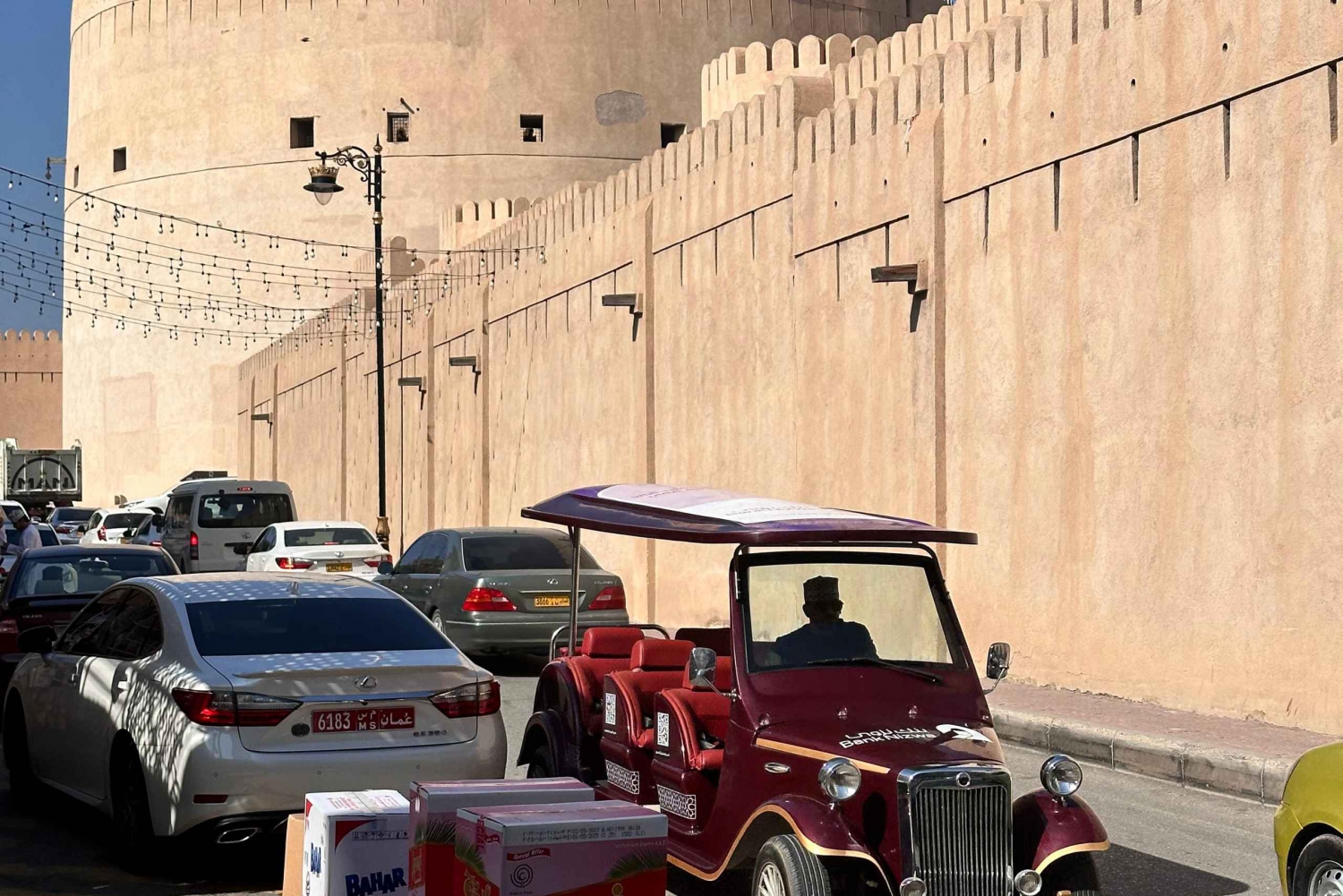 Muscat : Utforska Nizwa Fort och Souq Jebel Akhdar