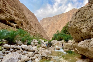 From Muscat: Wadi Shab & Bimmah Sinkhole Full-Day Tour