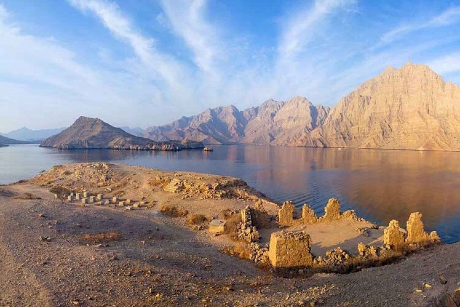 De Ras al Khaimah: Viagem de 1 dia a Musandam Khasab com traslado