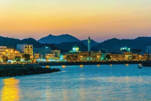 Muscat di notte con cena locale da Muscat