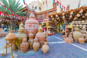 Muscat: Nizwa-fortet og den gamle landsbyen Al Hamra – heldagstur