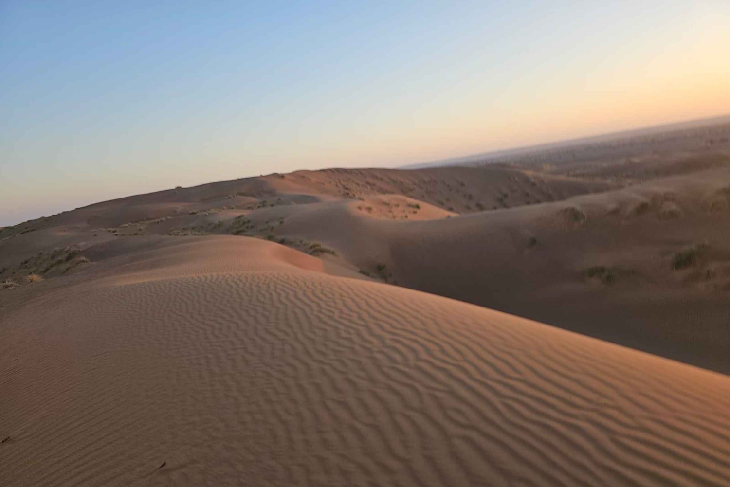 Mascate : visite d'une journée à Wadi Bani Khalid et Wahiba Sands