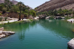 Mascate: excursão guiada em grupo ao deserto de Wahiba e Wadi Bani Khalid