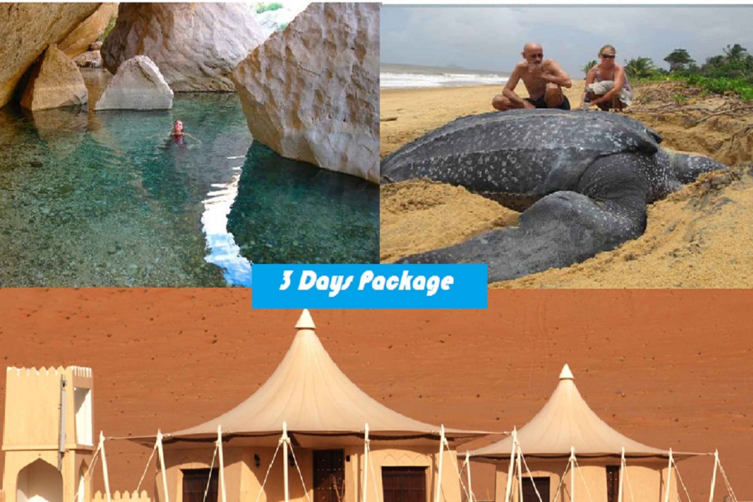 Oman: Jasmin Tour | 3 dages privat pakke tur